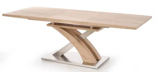 Duży rozkładany stół dąb sonoma - Nomer - Stoły Duży rozkładany stół dąb sonoma - Nomer - Stoły - miniaturka - grafika 1