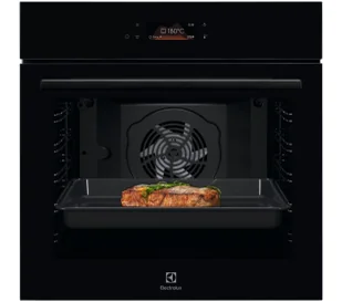Piekarnik do zabudowy Electrolux LOE8P38Z Termoobieg Czarny - Piekarniki do zabudowy - miniaturka - grafika 1