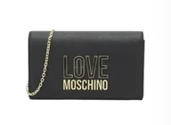 Torebki damskie - Love Moschino JC4213PP1I, Torebka Na Rękę, Czarny, Czarny - miniaturka - grafika 1