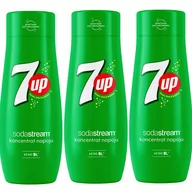 Syropy i koncentraty owocowe - Sodastream Zestaw koncentratów 3 x 7UP, 440ml - miniaturka - grafika 1