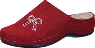 Kapcie damskie - Dr. Brinkmann Damskie kapcie Nerpio Home, czerwone, rozmiar 39 EU, czerwony, 39 EU - miniaturka - grafika 1