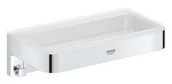 Półki łazienkowe - Grohe QuickFix Start Cube - Półka, długość 20 cm, chrom 41107000 - miniaturka - grafika 1