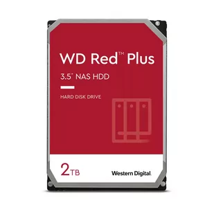 Dysk twardy HDD WD Red Plus 2TB 3,5" SATA WD20EFPX - DARMOWY PACZKOMAT OD 799zł - Dyski HDD - miniaturka - grafika 1