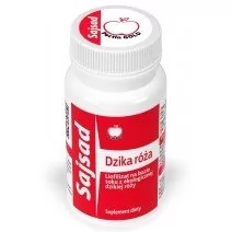 Sajsad Dzika róża liofilizowana 60 kaps Sajsad Liofilizat soku z ekologicznej dzikiej róży SAJ3 - Suplementy naturalne - miniaturka - grafika 1