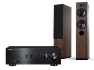 Zestawy stereo - Yamaha A-S501 (czarny) + Tesi 5 (mokka) - miniaturka - grafika 1