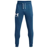Spodenki męskie - Under Armour Rival Terry Joggers 1361642-459 męskie spodnie niebieskie - miniaturka - grafika 1