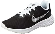 Trampki damskie - Nike Damskie trampki W Revolution 6 Nn, czarny bia?y, 40 EU - miniaturka - grafika 1