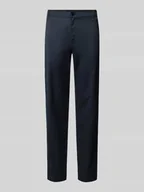 Spodnie męskie - Chinosy o kroju tapered fit ze szlufkami na pasek model ‘Morry’ - miniaturka - grafika 1