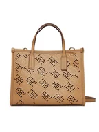 Torebki damskie - Tommy Hilfiger Torebka Th City Mini AW0AW17500 Brązowy - miniaturka - grafika 1
