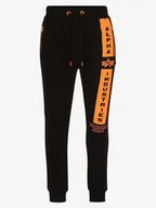 Spodnie sportowe męskie - Alpha Industries Spodnie dresowe męskie, czarny - miniaturka - grafika 1