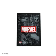 Akcesoria do gier planszowych - Gamegenic Marvel Champions Art Sleeves Black 66 x 91 mm 51 szt. - miniaturka - grafika 1