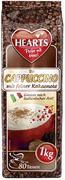 Cappuccino i kawy smakowe - TSI Cappuccino o smaku kakaowym HEARTS Cappuccino mit feiner Kakaonote, 1 kg - miniaturka - grafika 1