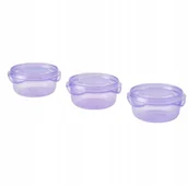 Pojemniki kuchenne - PRUTA Pojemnik na żywność z pokrywką, liliowy, 70 ml - miniaturka - grafika 1