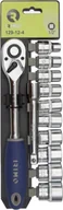 Zestawy narzędziowe - Zestaw narzędzi Bahco Terkšlės 1/2" ir galvučių rinkinys su prailgintoju 125mm.10-24mm, 12 vnt Irimo - miniaturka - grafika 1