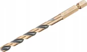 Wiertła - DeWalt Wiertło wiertło 6.0mm black and gold hex - miniaturka - grafika 1