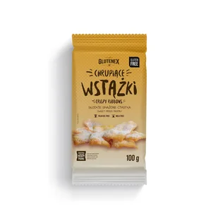 Chrupiące Wstążki. Bezglutenowy Bestseller, Ciastka W Stylu Chruścików - Ciastka - miniaturka - grafika 1
