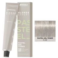 Farby do włosów i szampony koloryzujące - Indola Blonde Expert Pastel Gel, pastelowy toner w żelu, G.22, 60ml - miniaturka - grafika 1