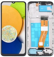 Części serwisowe do telefonów - Oryginalny wyświetlacz LCD + ekran dotykowy Samsung Galaxy A03 SM-A035F  (Regenerowany) - miniaturka - grafika 1