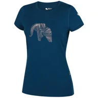 Koszulki sportowe damskie - Koszulka damska Zulu Bambus Elephant 210 Short Rozmiar: XL / Kolor: turkusowy - miniaturka - grafika 1