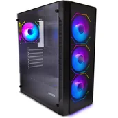 Obudowy komputerowe - Obudowa komputerowa OYAKA FUSION TOWER FT-G1, 4x wentylator ARGB - miniaturka - grafika 1