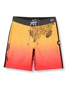 Spodnie i spodenki dla chłopców - Hurley Szorty chłopięce B Phtm Sz Wailehua Board Shorts pomarańczowa Laser Orange 24 CU3760 - grafika 1