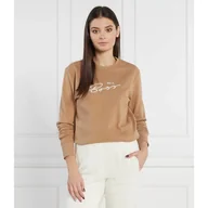 Bluzy damskie - BOSS Bluza C_Elaboss_Motive Regular Fit - miniaturka - grafika 1