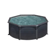 Baseny ogrodowe - Basen stelażowy Gre 350x120 cm KIT350GFQGRE - miniaturka - grafika 1