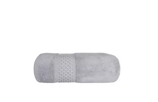 Ręcznik Rete 70x140 cm szary frotte 650 g/m2 bawełniany przędza dwupętelkowa soft touch 24/2 - Ręczniki - miniaturka - grafika 1