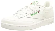 Buty dla chłopców - Reebok Sneakersy chłopięce Club C, Biały Glen Green Vector Blue - miniaturka - grafika 1