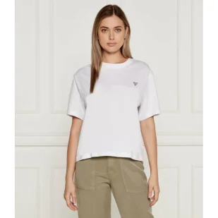 Guess Jeans T-shirt | Regular Fit - Koszulki i topy damskie - miniaturka - grafika 1