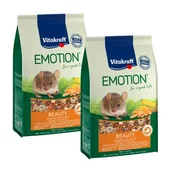 Karma dla gryzoni - Vitakraft Emotion Beauty Selection Dla myszy 2 x 300 g - miniaturka - grafika 1