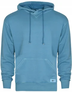 REEBOK - BLUZA MĘSKA CL ND FT HOODIE HS9142 bluza z kapturem niebieska - Bluzy męskie - miniaturka - grafika 1