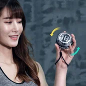 Zabawki zręcznościowe - Kula żyroskopowa GYRO BALL LED wielokolorowa - miniaturka - grafika 1