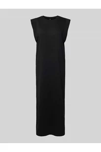 Sukienka z dzianiny dresowej o luźnym kroju z mieszanki bawełny model CHILLI SUMMER - Pieces - Sukienki - miniaturka - grafika 1