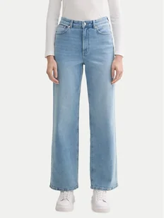 Tom Tailor Denim Jeansy 1045942 Niebieski Wide Leg - Spodnie damskie - miniaturka - grafika 1