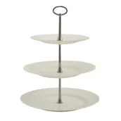 Miski i półmiski - Luminarc Patera trzypoziomowa Trianon 28 cm - miniaturka - grafika 1