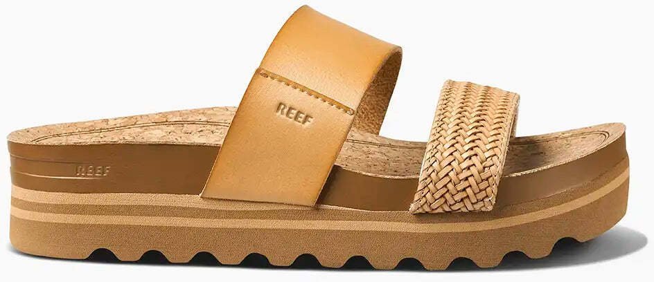 Reef W'S Cushion Vista Hi, natural braid, 38.5 us 8 CI9863-8