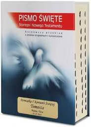 Pismo Święte. ST i NT - format duży, oprawa twarda, paginatory i grawer - Religia i religioznawstwo - miniaturka - grafika 1