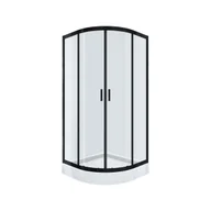 Kabiny prysznicowe - Kabina prysznicowa z brodzikiem 90 X 90 X 198/14 Polmetal - miniaturka - grafika 1