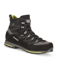 Buty trekkingowe męskie - Buty trekkingowe męskie AKU Trekker Lite III GTX black/green - 48 - miniaturka - grafika 1