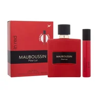 Zestawy perfum damskich - Mauboussin Pour Lui In Red Zestaw woda perfumowana 100 ml + woda perfumowana 20 ml - miniaturka - grafika 1