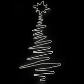 Ozdoby bożonarodzeniowe - Choinka 840 LED ciepły biały 118 x 50 x 1,5 cm - miniaturka - grafika 1