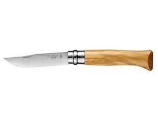 Opinel Zestaw upominkowy nr 8 noży w zestawie: etui ze sztucznej skóry w drewnianym pudełku na prezent OP01004 - Akcesoria turystyczne - miniaturka - grafika 1