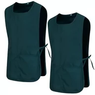 Fartuchy i rękawice kuchenne - MISEMIYA - Pakiet 2 sztuk - Fartuch Czyszczenie Jednolite KLINICA MEDYCZNE Czyszczenie weterynaryjne 2-3301, Zielony 68, L - miniaturka - grafika 1