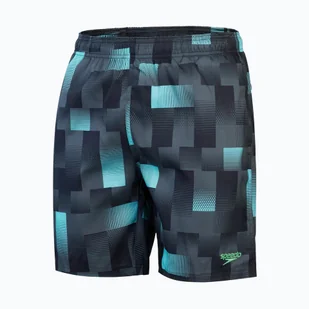 Bokserki pływackie męskie Speedo Xpress Lite Allover 18" Watershort usa - Kąpielówki męskie - miniaturka - grafika 1