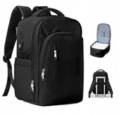 Plecaki - Plecak Pakko Bagaż Podręczny do Samolotu Wizzair Rayanair 40x20x25 Usb T130 - miniaturka - grafika 1