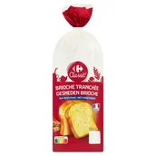 Inne pieczywo - Carrefour Classic Słodkie pieczywo pszenne drożdżowe z jajami pokrojone 500 g - miniaturka - grafika 1