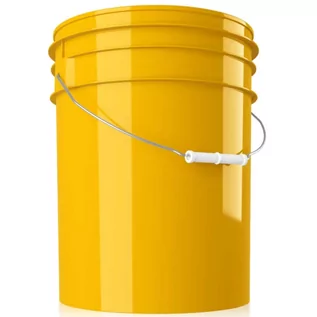 Akcesoria do mycia samochodu - ChemicalWorkz Performance Bucket Clear Gold 5 Gallon - wiadro detailingowe, złote - grafika 1