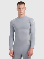 Pozostała odzież narciarska - Bielizna męska termoaktywna bezszwowa (góra) 4F 4FWAW25USEAM224-24S Szary L/XL - miniaturka - grafika 1