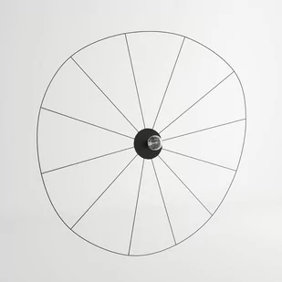 Loftowa LAMPA sufitowa ESKOLA TH.013B druciana OPRAWA metalowy kapelusz biały - Lampy sufitowe - miniaturka - grafika 1